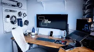 A Tight Spot - My 2021 Productivity Desk Setup - Working From Home - A little place of Creativity!