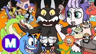 🎵CUPHEAD CARTOON RAP BATTLE: PART 1 & 2 🎵