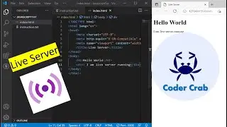 How to run live-server in vs code | Live server in visual studio code