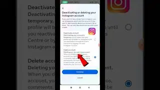 How to delete Instagram account 2024 #techgrip #deletetelegramaccount #viralvideo #shorts #instagram