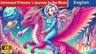 Astronaut Princess's Journey to the Moon 🌗☄️ English Storytime🌛 Fairy Tales @WOAFairyTalesEnglish