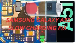 Samsung galaxy A51 slow charging fix | how to fix Samsung galaxy charging problem