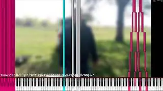 [Black MIDI] Piano From Above - Happy Birthday to You! 689K notes ~ d-c-s-m