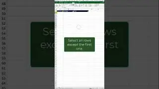 Remove blank rows in Excel