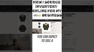 How I Source Inventory For My eBay Business! 😱          #ebay #reseller #entrepreneur #makemoney