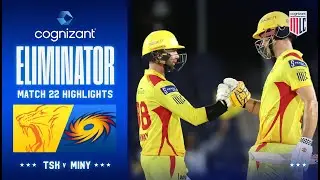 Cognizant Major League Cricket Eliminator Highlights | Texas Super Kings Vs. MI New York