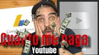 Llegue a monetizar y esto es lo que me pago youtube en 3 meses