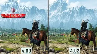 The Witcher 3 Next Gen | 4.02 vs 4.00 | What's new and what about DX12 and DX11 Performance