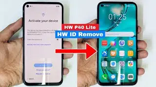 Huawei P40 Lite (JNY-LX1) Huawei ID Remove/Huawei ID Bypass/FRP Bypass/Huawei Nova 7i ID Unlock