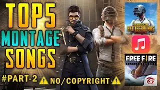 TOP 5 Best PUBG/FREE FIRE Montage Music 2021 -⚠️No/copyright⚠️ #Part2