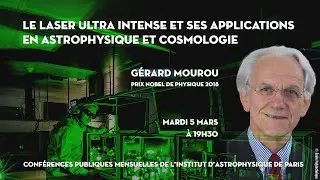 « LE LASER ULTRA INTENSE ET SES APPLICATIONS EN ASTROPHYSIQUE ET COSMOLOGIE »