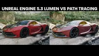 Unreal Engine 5.3 Lumen vs Path Tracing