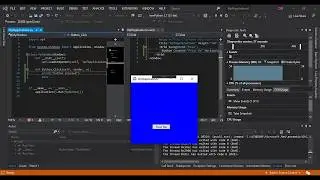 Python Desktop Application in Visual Studio 2022 | Getting Started