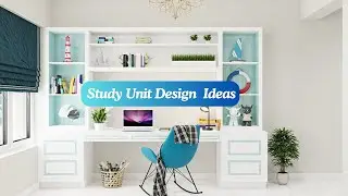 Study Unit Design Ideas in 2024 | Best Study Table Design | Modern Study Table Designs For Your Home