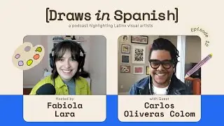 Puerto Rican Designer & Letterer Carlos Oliveras Colom on [Draws in Spanish] Podcast / Ep12 - S2