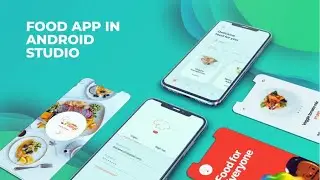 Food App in Android Studio | Food Delivery / Ordering  App in Android Studio | Android Tutorials |#1