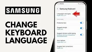 How to Change Language on Samsung Keyboard