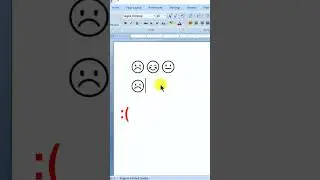 MS Word me emoji ka symbol kaise insert kare #shorts