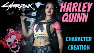 Cyberpunk 2077 Harley Quinn Character Creation & Clothes