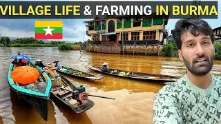 VILLAGE LIFE AND FARMING IN MYANMAR 🇲🇲