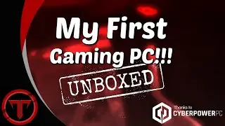 My First Gaming PC!!! ($1,300 CyberPowerPC Unboxing) w/ TrappedGT || Troikality