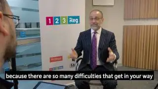 Theo Paphitis explains what is takes to be an entrepreneur - 123 Reg