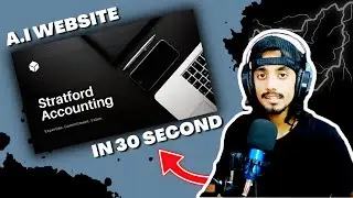 Create a Professional Website Under 30 Second | Using AI and Canva | CodeGrills