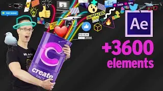 3600+ Motion Graphic Assets for After Effects - Create Pack