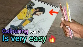 How to color like a Pro with Cheap colored pencils | Daksh Art's