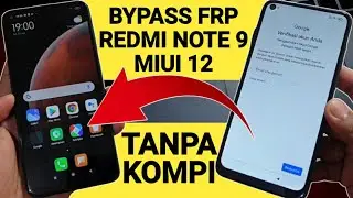 Cara Bypass Frp Redmi Note 9 Lupa Akun Google Miui 12 Tanpa PC