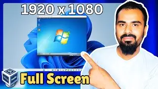 VirtualBox Full Screen Resolution 1920x1080 for Windows 7, 10 & 11 -VirtualBox Full Screen Error Fix