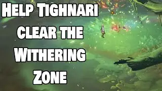 Help Tighnari clear the Withering Zone Genshin Impact