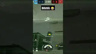 Nice kill BRAVA 😂😂| #rainbowsixsiege #r6s #etg #ubisoft