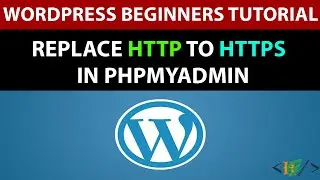 How to replace http to https in website url in database in phpmyadmin | Domain Name | WordPress URL