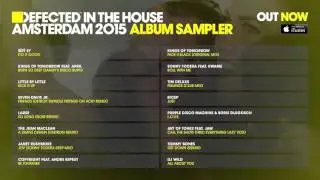 Defected In The House Amsterdam 2015 - Sampler