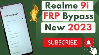 Realme 9i frp bypass without PC 2023 | Realme 9i RMX3491 frp remove,bypass | Realme 9igmail bypass