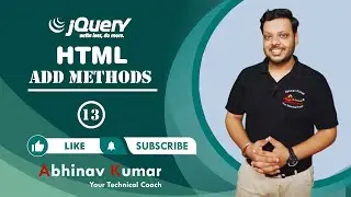 jQuery Add Function | jQuery Append | jQuery Prepend | jQuery Before Methods | jQuery After Methods