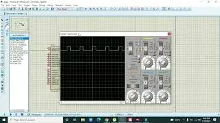 how to produce PWM waveform with pic microcontroller in proteus microC code