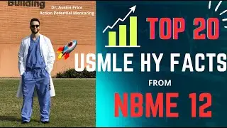 USMLE Step 2 CK - Top 20 TQ's to Know from NBME 12 in 2024