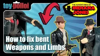 Indiana Jones Retro collection bent weapons and limbs repair guide - Toy Polloi