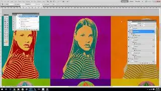 Pop Art Poster Maker - Andy Warhol Effect Generator In Adobe Photoshop