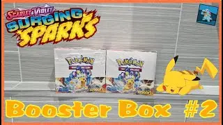 Pokémon Surging Sparks Booster Box Opening! (#2) - The surge continues!