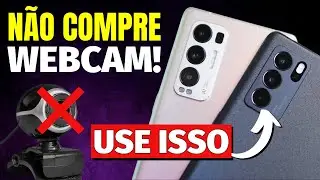 COMO USAR A CÂMERA DO CELULAR COMO UMA WEBCAM (Fácil)