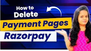 How to delete Payment Pages in Razorpay Dashboard?Manage Payment Pages | Razorpay Docs 24 #razorpay