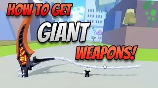 How to get GIANT weapons in Blox Fruits Update 17 Part 3