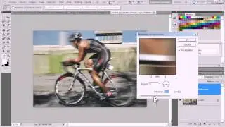 desenfoque radial y desenfoque de movimiento
