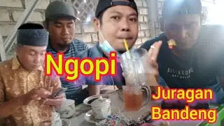 ngobrol santai minum kopi sama juragan tambak bandeng !!