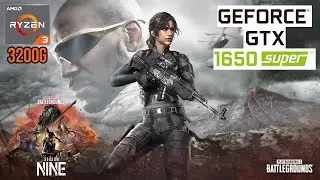 PUBG - Benchmark & Gameplay | Ryzen 3 3200G + GTX 1650 SUPER (2020)