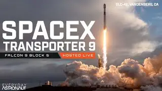 Watch SpaceX Launch 113 Spacecraft AND Land Back At The Launch Site!!! TRANSPORTER - 9