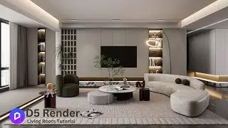 Mastering Interior Design with D5 Render – Stunning Realistic Renders